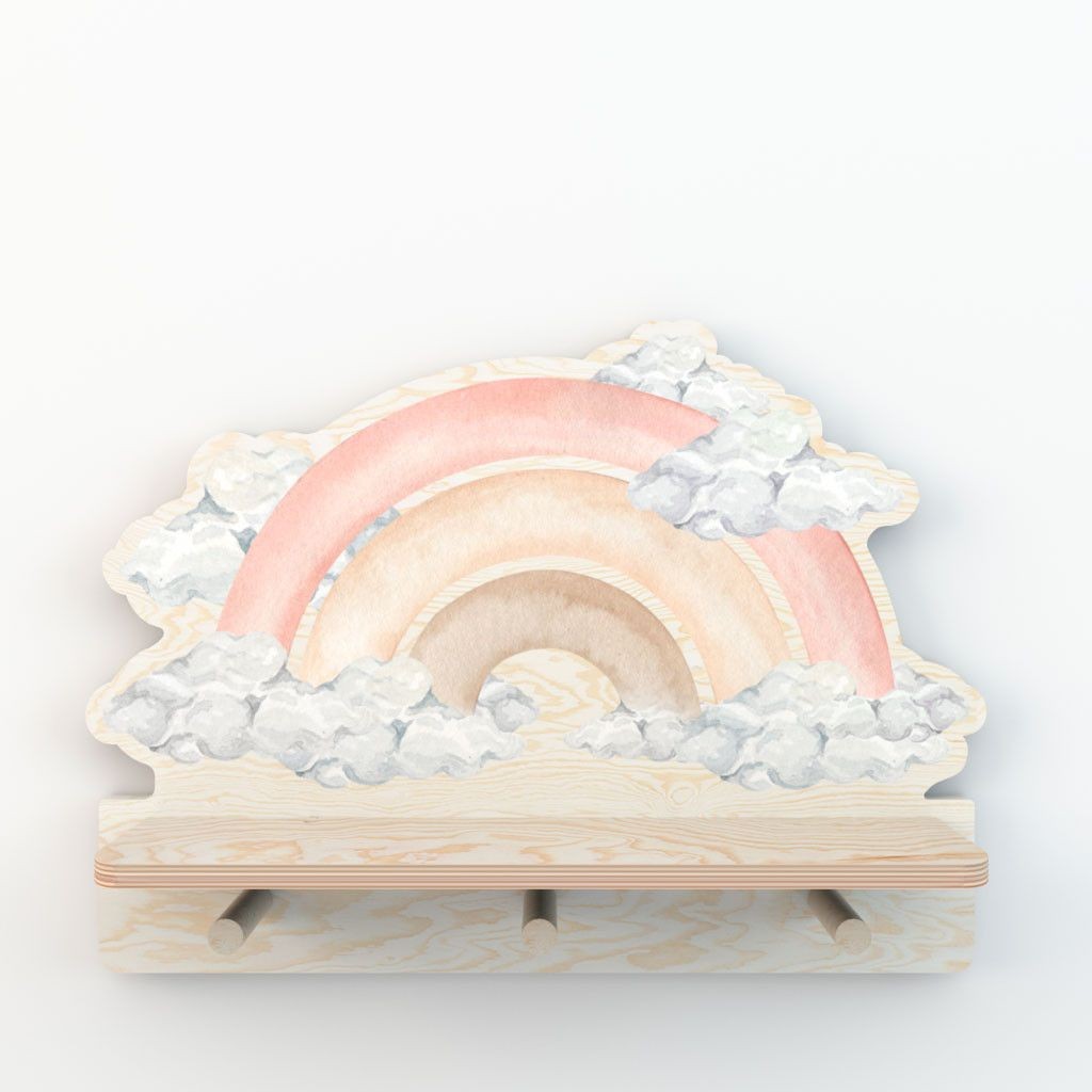 Mini Wall Shelf - Rocketship