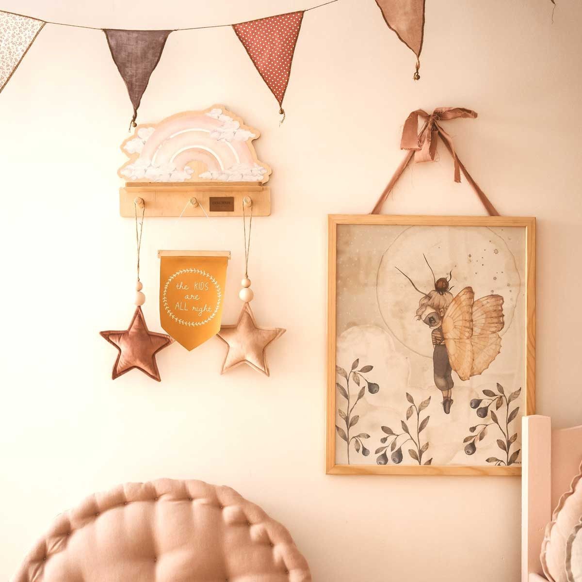 Mini Wall Shelf - Rocketship