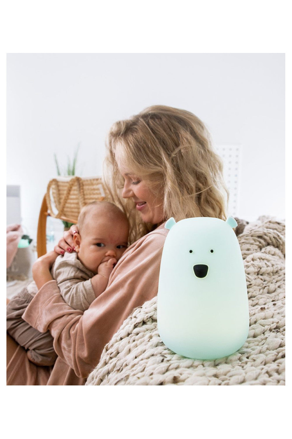 Giraffe Silicone Lamp - White