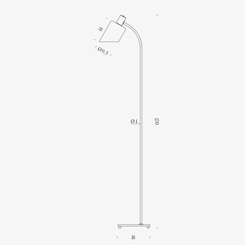 Nemo Lighting - Lampe De Bureau Stehleuchte