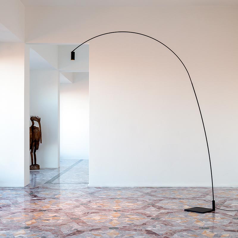 Nemo Lighting - Fox LED-Stehleuchte / Bogenlampe