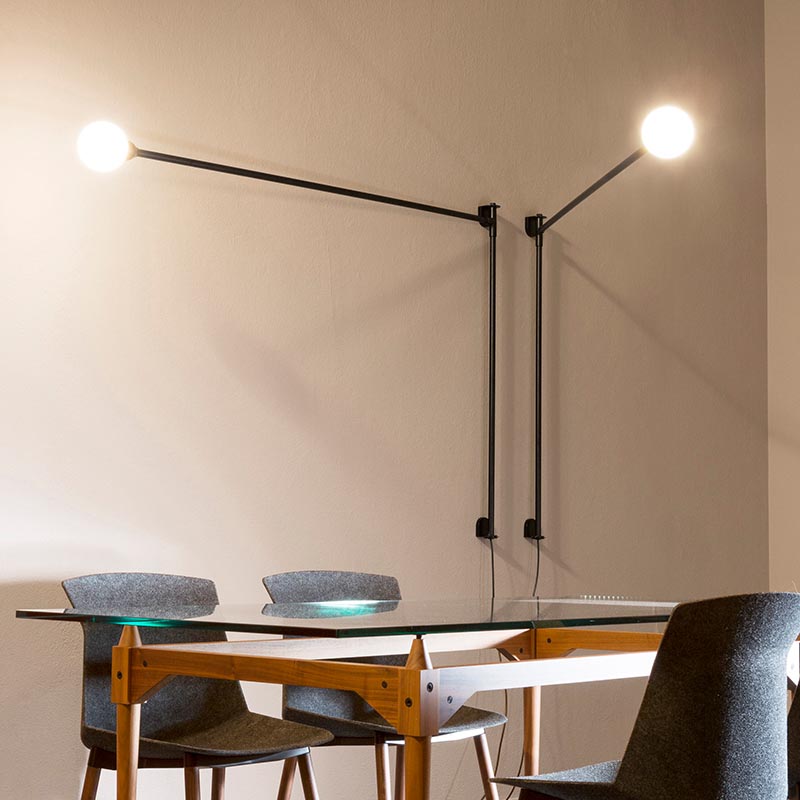Nemo Lighting - Potence Pivotante Wandleuchte