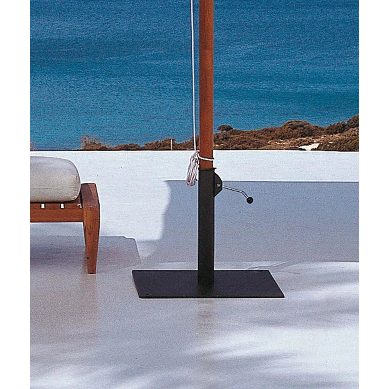 Unopiu - Soporte para sombrilla Lipari