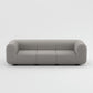 Tom Dixon - 3-Sitzer Sofa Plump Hellgrau