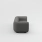 Tom Dixon - 3-Sitzer Sofa Plump Grau