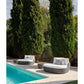 Point - Mesa auxiliar Heritage trenzada / Teak