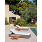 Point - Mesa auxiliar Heritage Teak 64x44