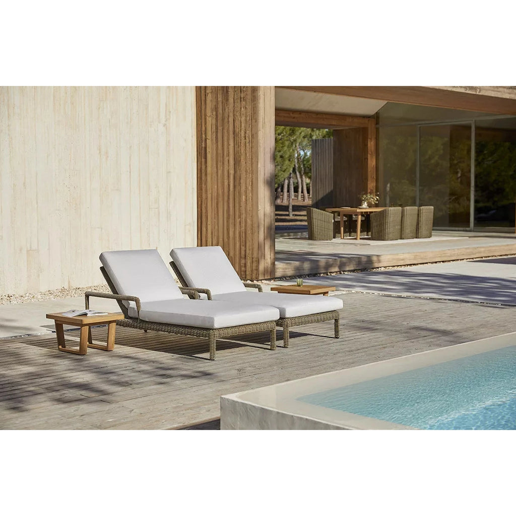 Point - Mesa auxiliar Heritage Teak 64x44