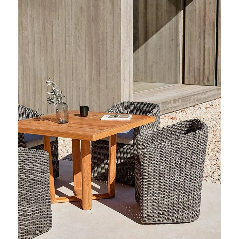 Punto - Mesa de comedor Heritage Teak 103 cm