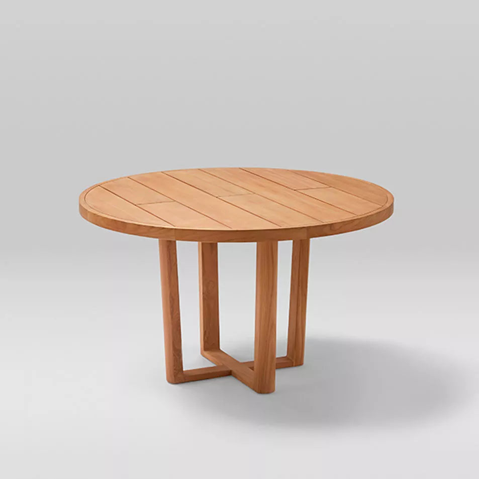 Point - Mesa de comedor Heritage Teca Ø 103 cm