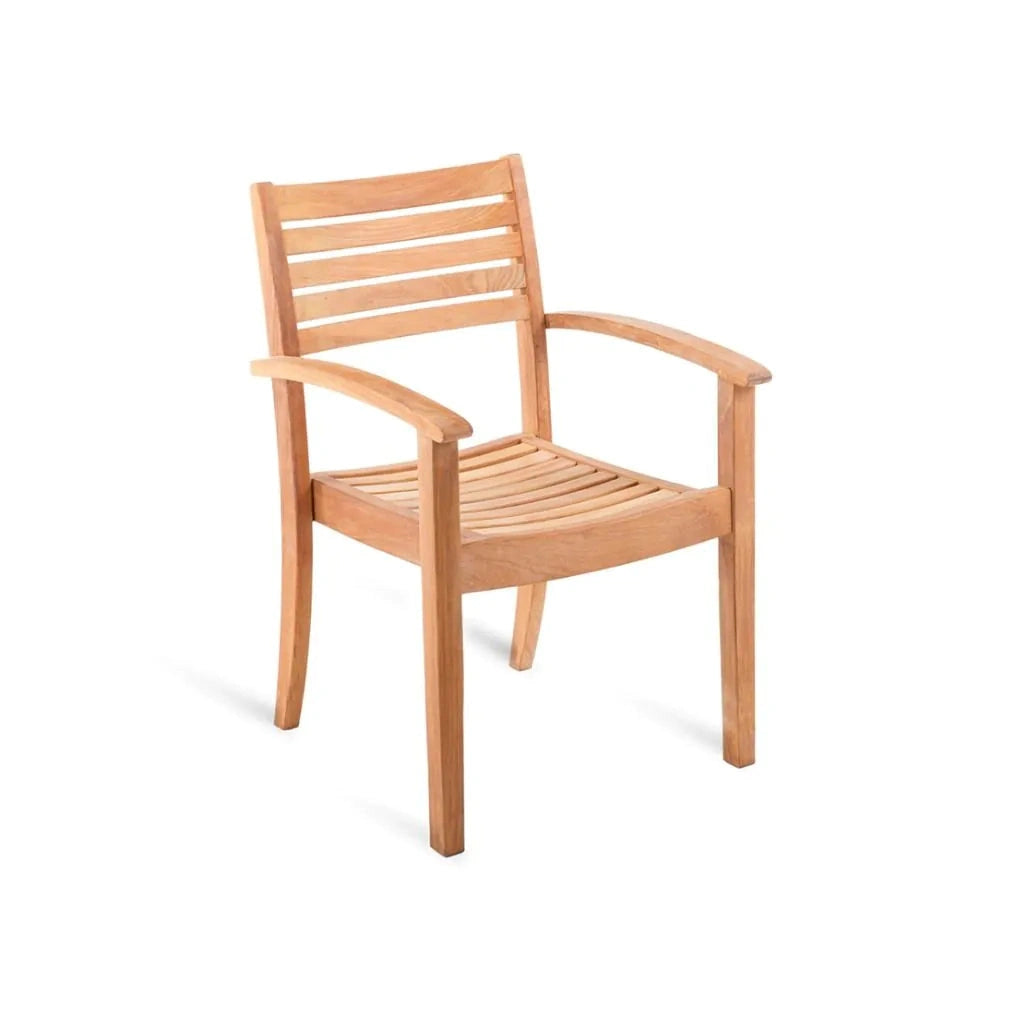 Unopiu - Silla de brazo Chelsea apilable