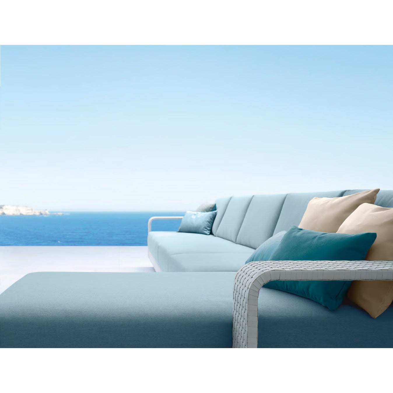 Roberti - Sofá modular de lounge Hamptons