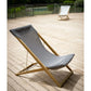 Unopiu - Sillón reclinable Cosette de teca