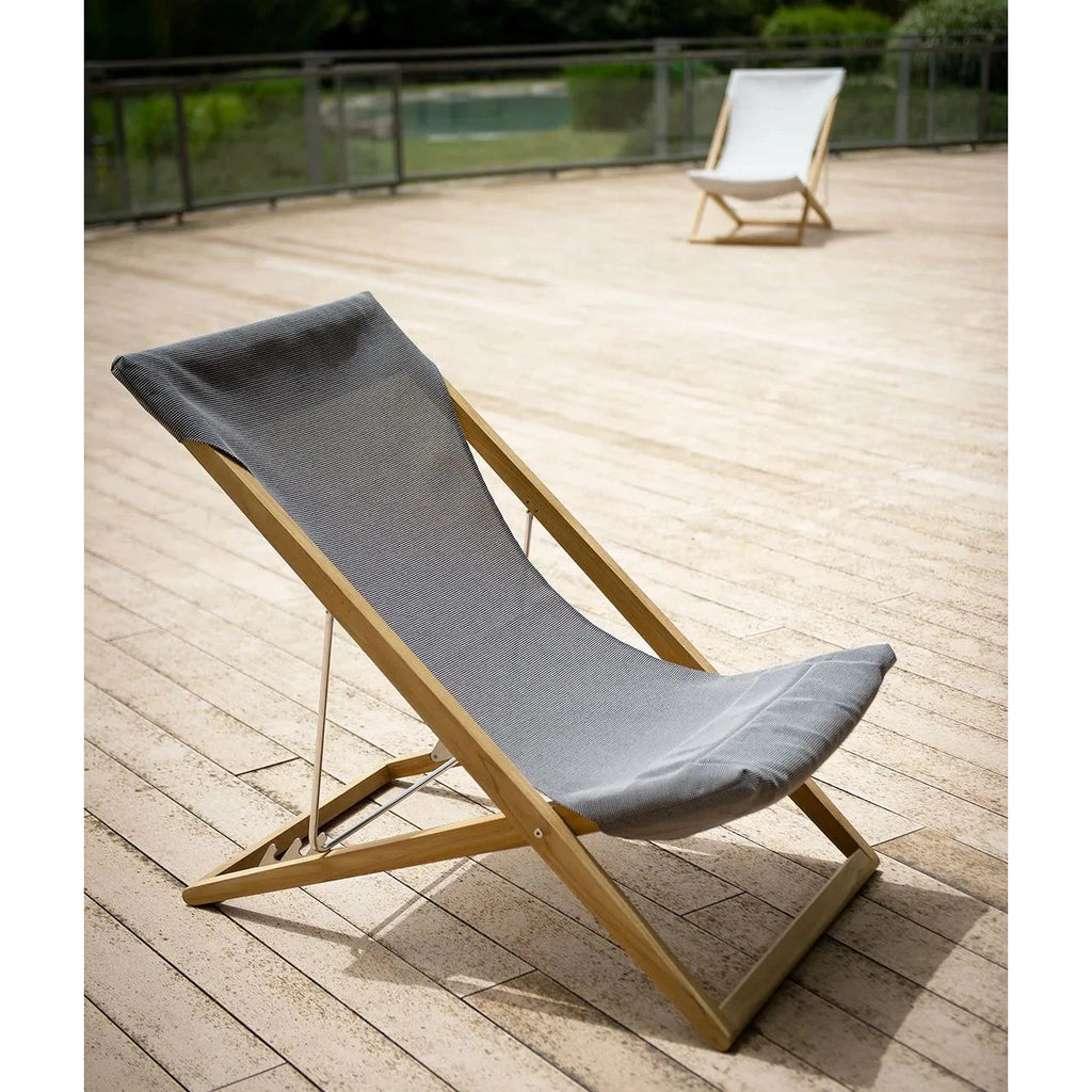 Unopiu - Sillón reclinable Cosette de teca