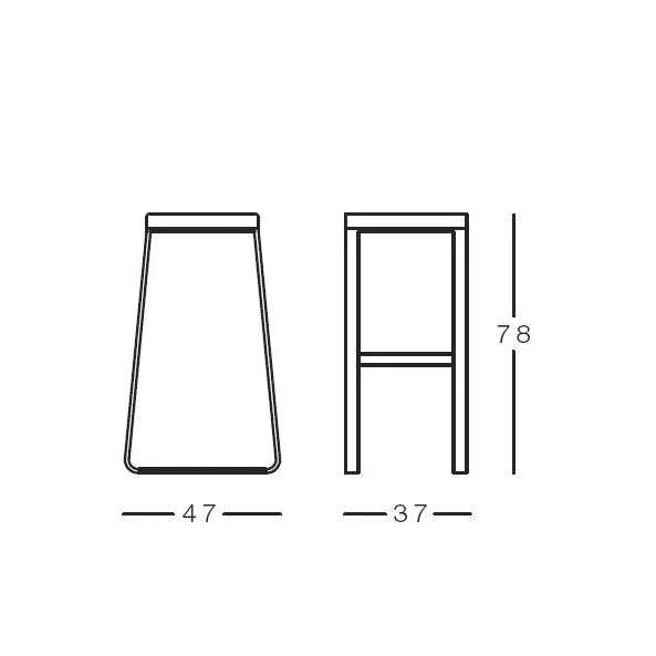 Bivaq - Taburete de bar Sit