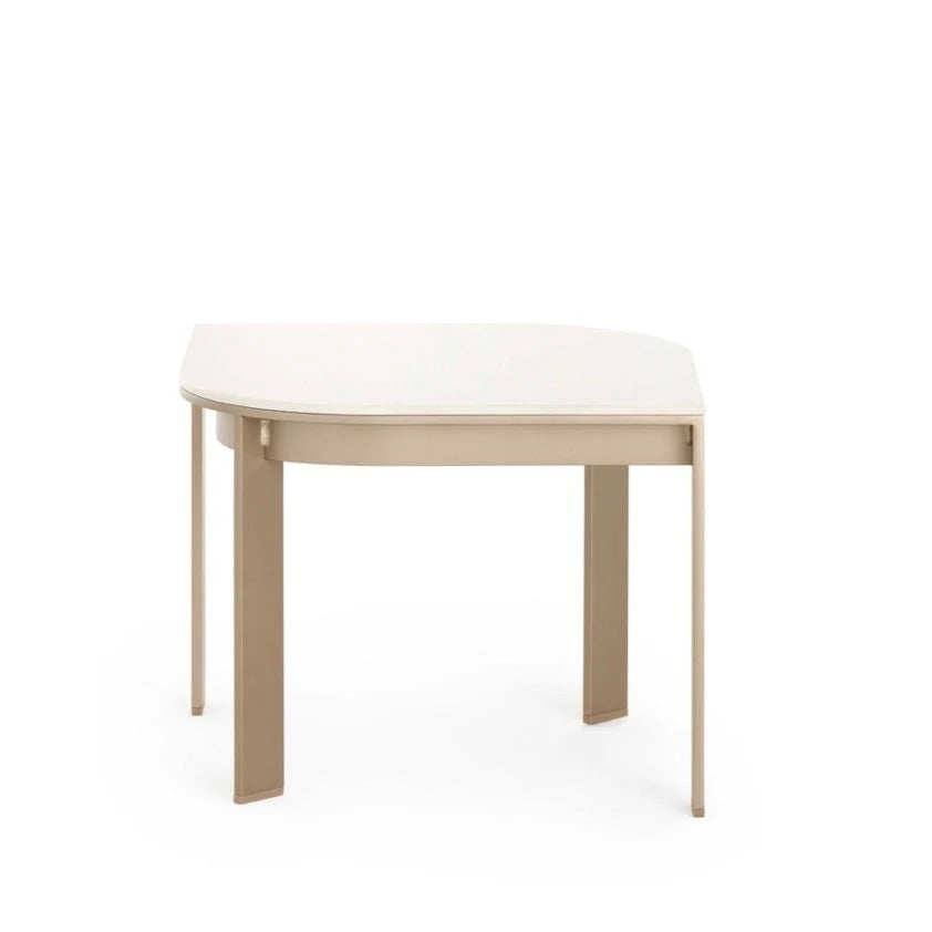 Fly Coffee Table 120x120 Oak/Marble by &Tradition | Verus Living
