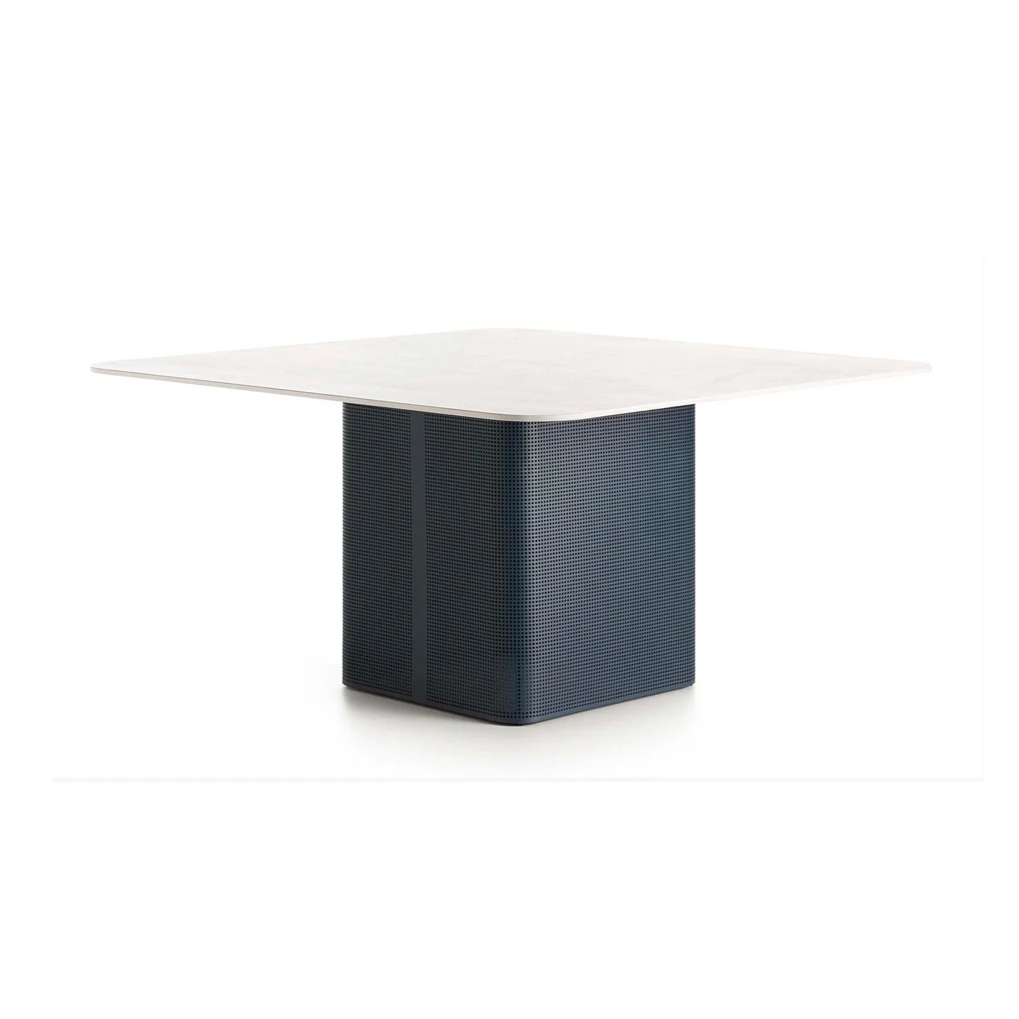 Fly Coffee Table 120x120 Smoked Oak/Marble by &Tradition | Verus Living
