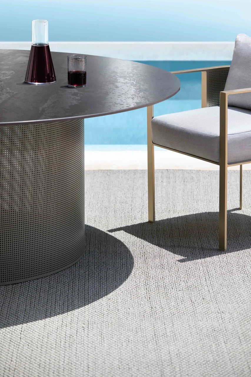 Little Petra Armchair - Walnut & Sheepskin Moonlight | Verus Living