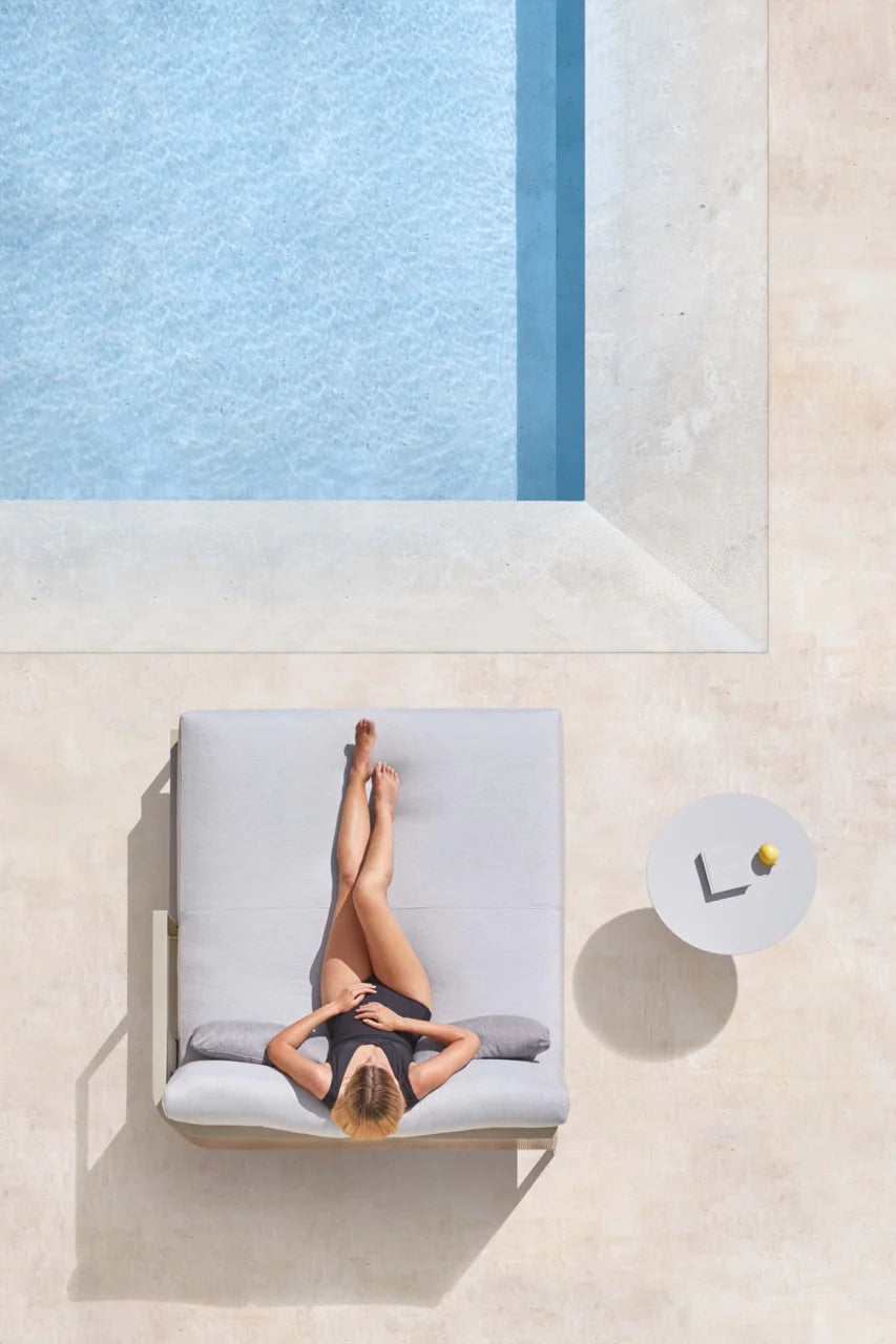 Little Petra Armchair - Walnut & Sheepskin Sahara | Verus Living