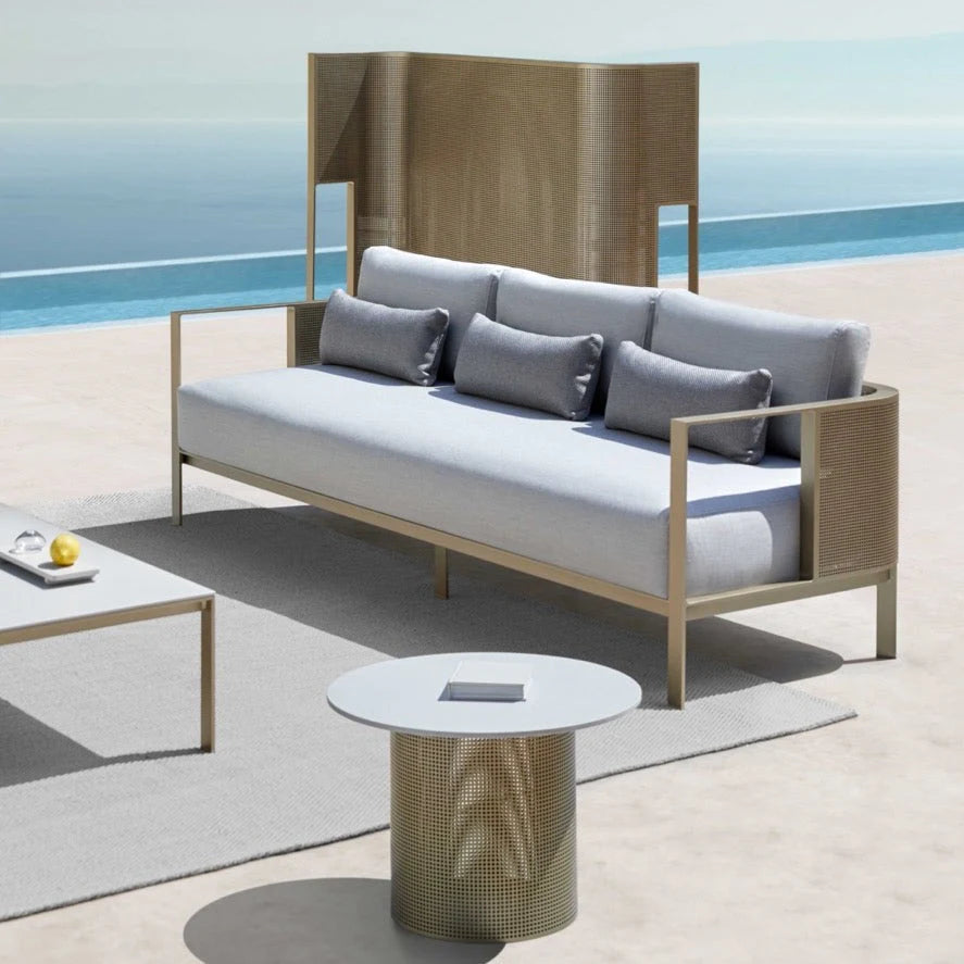 Little Petra Armchair - Walnut & Sheepskin Sahara | Verus Living