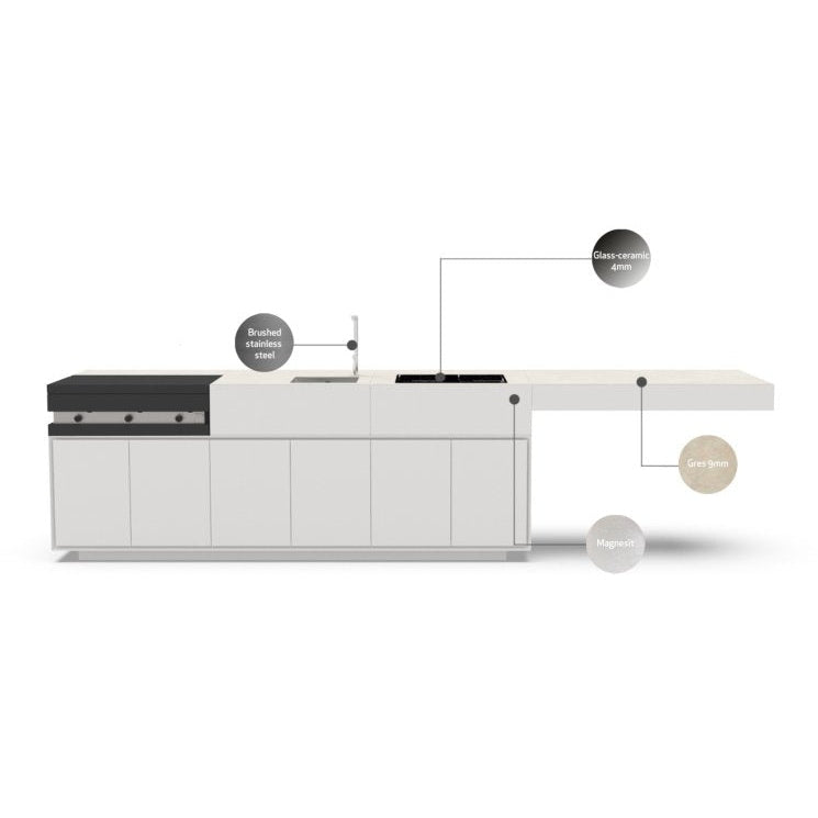 Talenti - Tikal Modular Outdoor Kitchen 3 Module