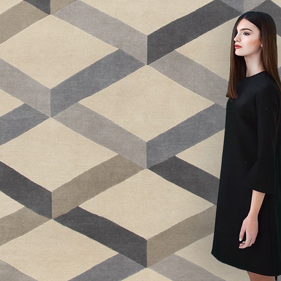 Amini - Alfombra Incroci Gio Ponti