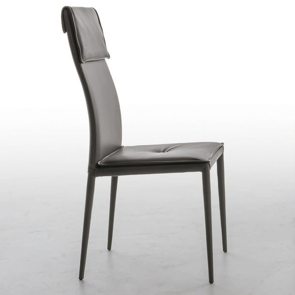 Tonin Casa - ADRIA 8041A Silla de piel auténtica