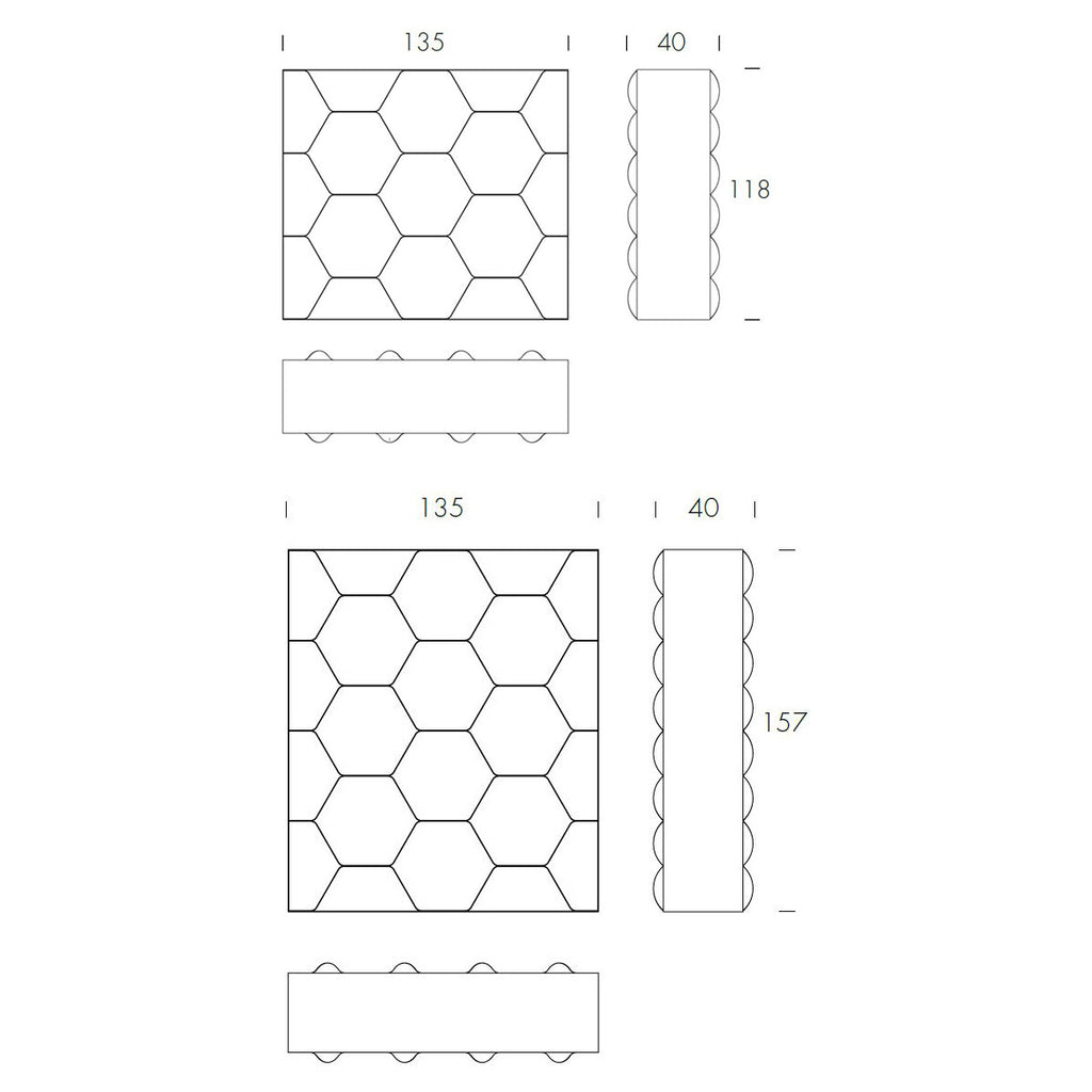 Tonin Casa - HONEYBOOK T6489S estantería