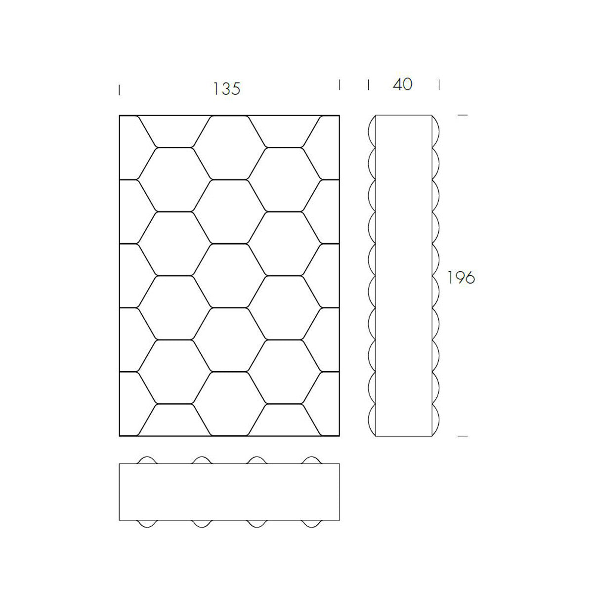 Tonin Casa - HONEYBOOK T6489S estantería