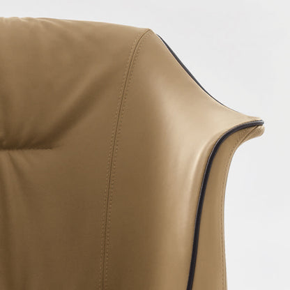 Tonin Casa - MIVIDA T7213S Silla con brazos de cuero auténtico