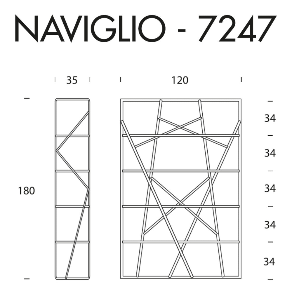 Tonin Casa - NAVIGLIO T7247 estantería