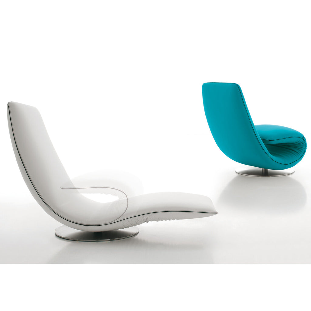 Tonin Casa - RICCIOLO T7865S chaise longue convertible de cuero sintético