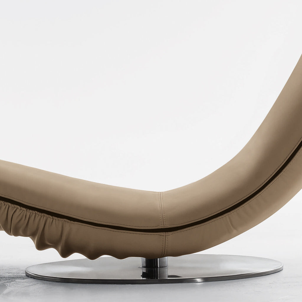 Tonin Casa - RICCIOLO T7865S chaise longue convertible de cuero sintético