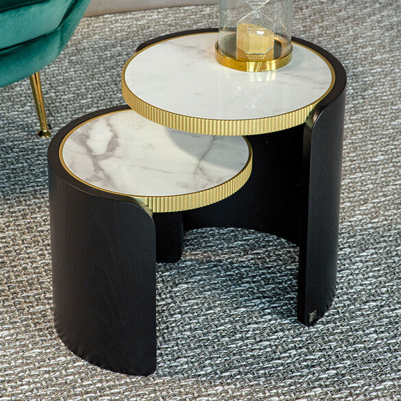 Tonin Casa - SET de mesas auxiliares ROLLER T8126S