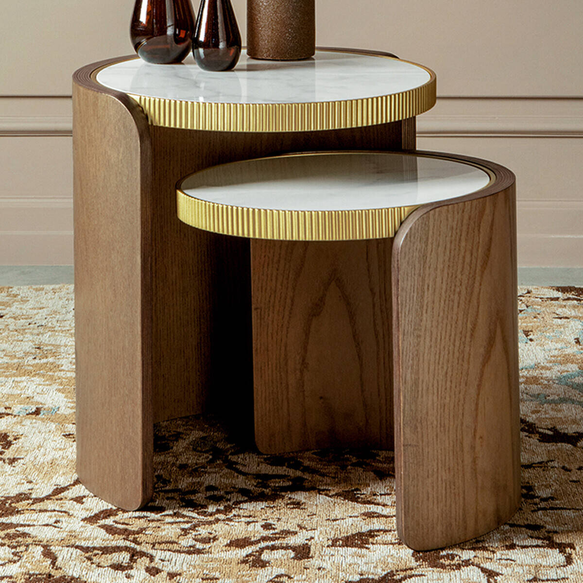 Tonin Casa - SET de mesas auxiliares ROLLER T8126S