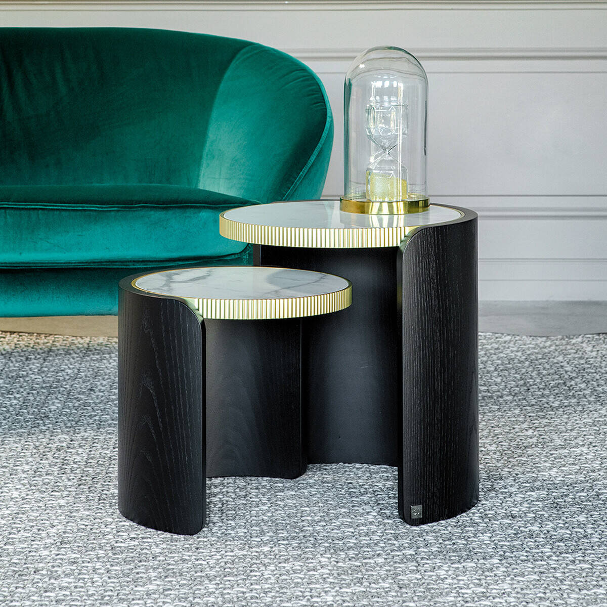 Tonin Casa - SET de mesas auxiliares ROLLER T8126S