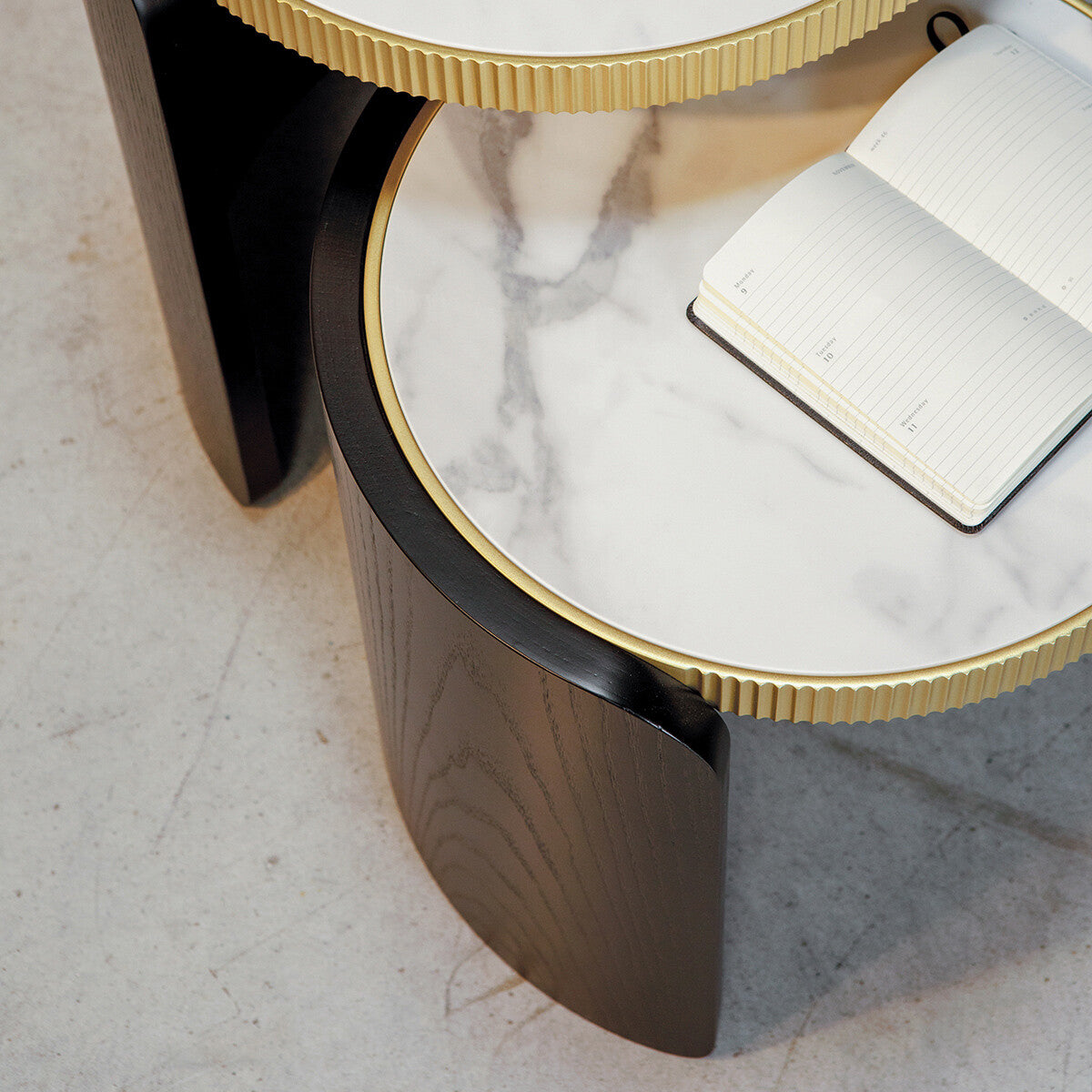 Tonin Casa - SET de mesas auxiliares ROLLER T8126S