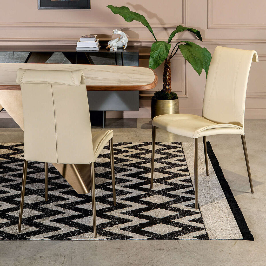 Tonin Casa - SOFIA T7357S Silla de piel auténtica