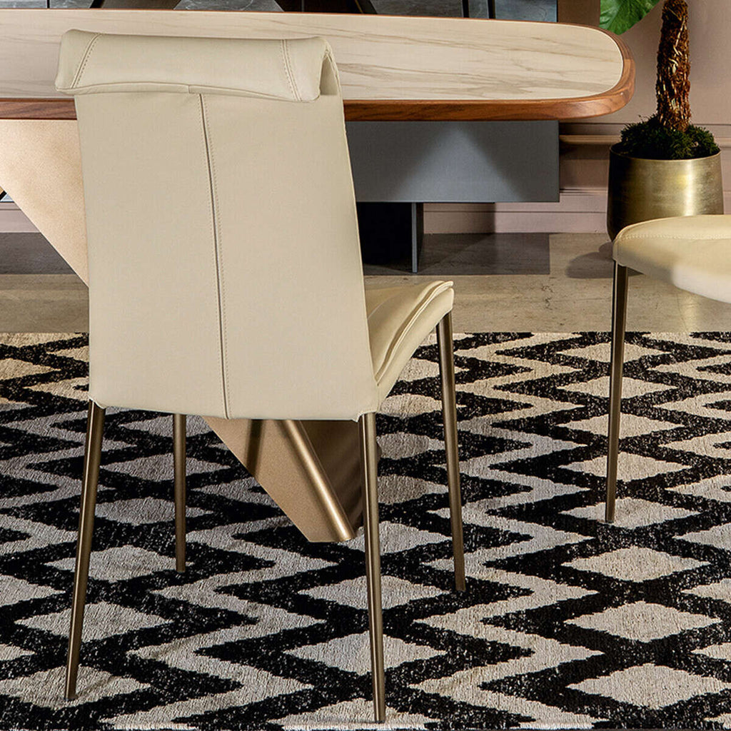 Tonin Casa - SOFIA T7357S Silla de piel auténtica