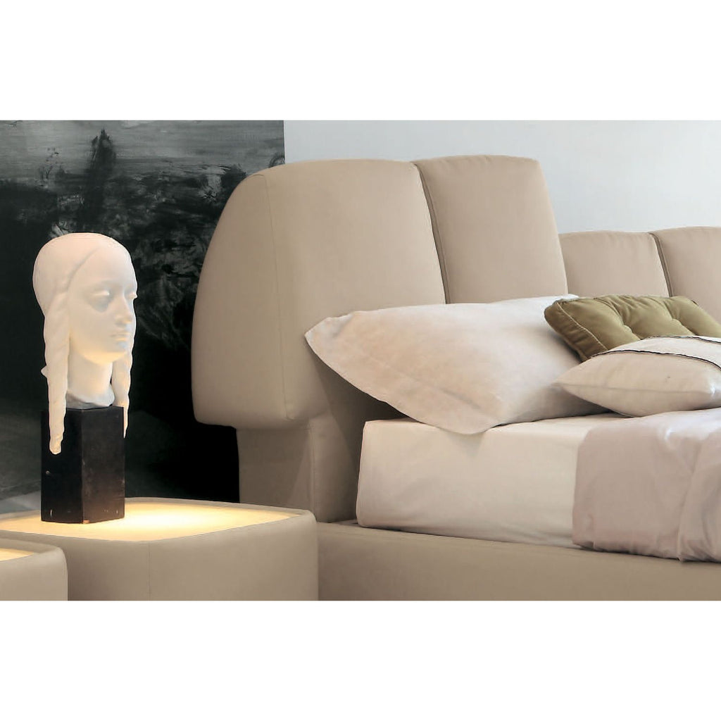 Tonin Casa - Cama Tuny tela con cabecera ajustable