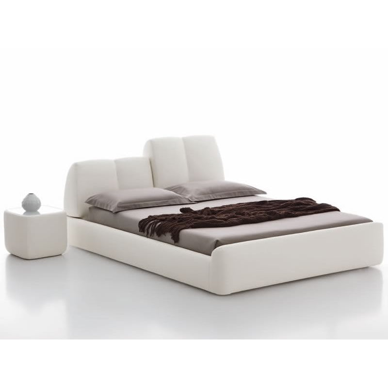 Tonin Casa - Cama Tuny tela con cabecera ajustable
