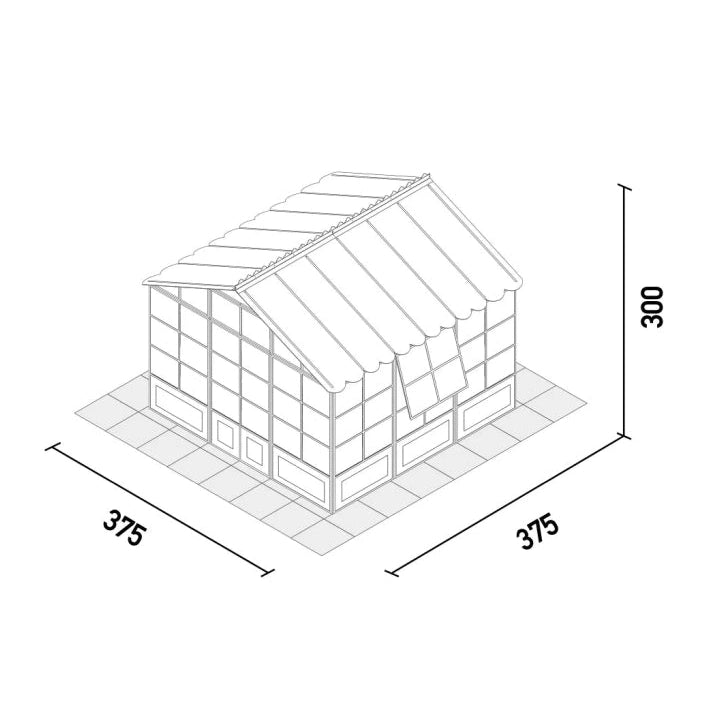 Unopiu - Gewächshaus Orangerie 2.0