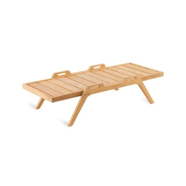 Unopiu - Nagi Roof with Wooden Slats with LED Lighting
