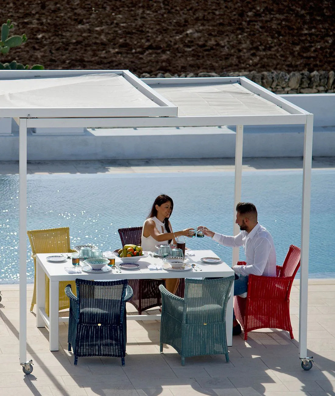 Unopiu - Pérgola móvil Shibuya