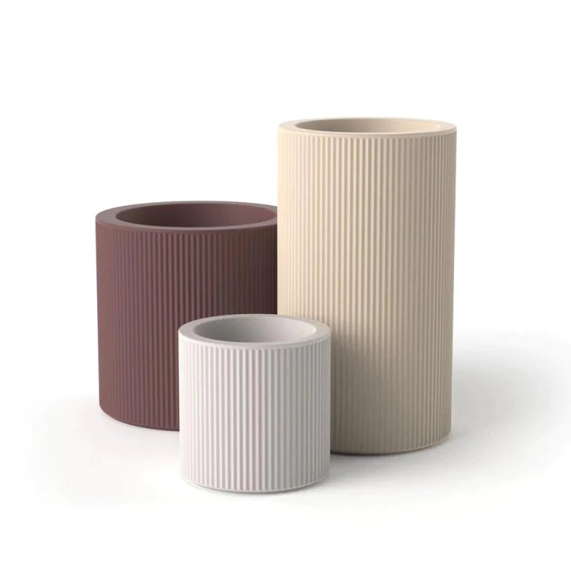 Vondom - Set of 2 plant pots Gatsby Square