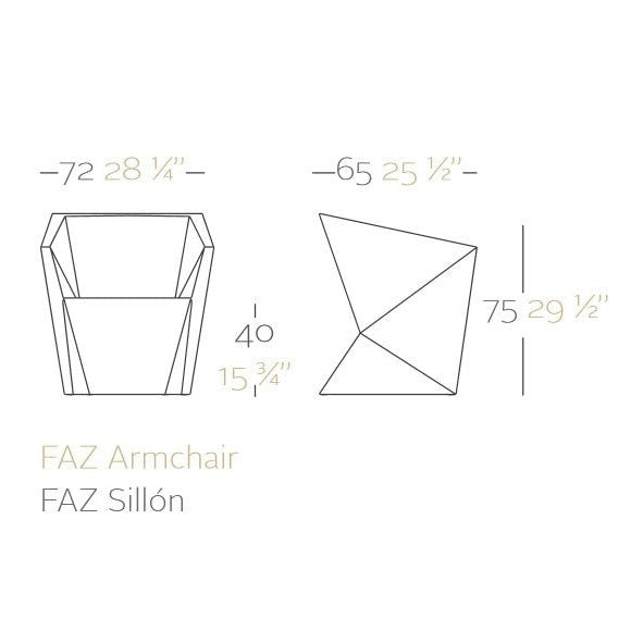 Vondom - Faz Sun Lounger