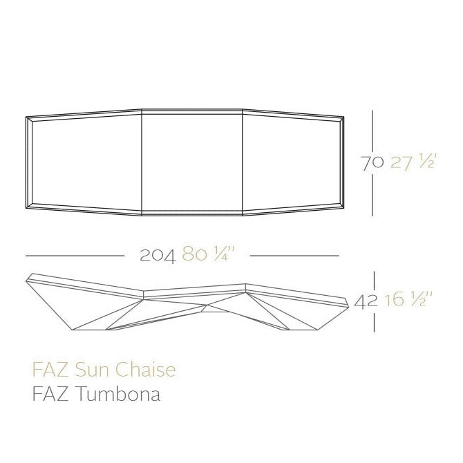 Vondom - Faz Sonnenliege