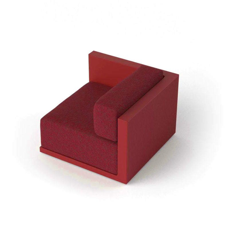 Vondom - Set of 2 plant pots Gatsby square high