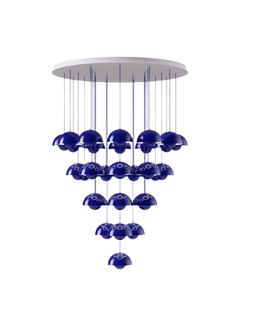 &amp;Tradición - Maceta VP10 Verner Panton 31 piezas