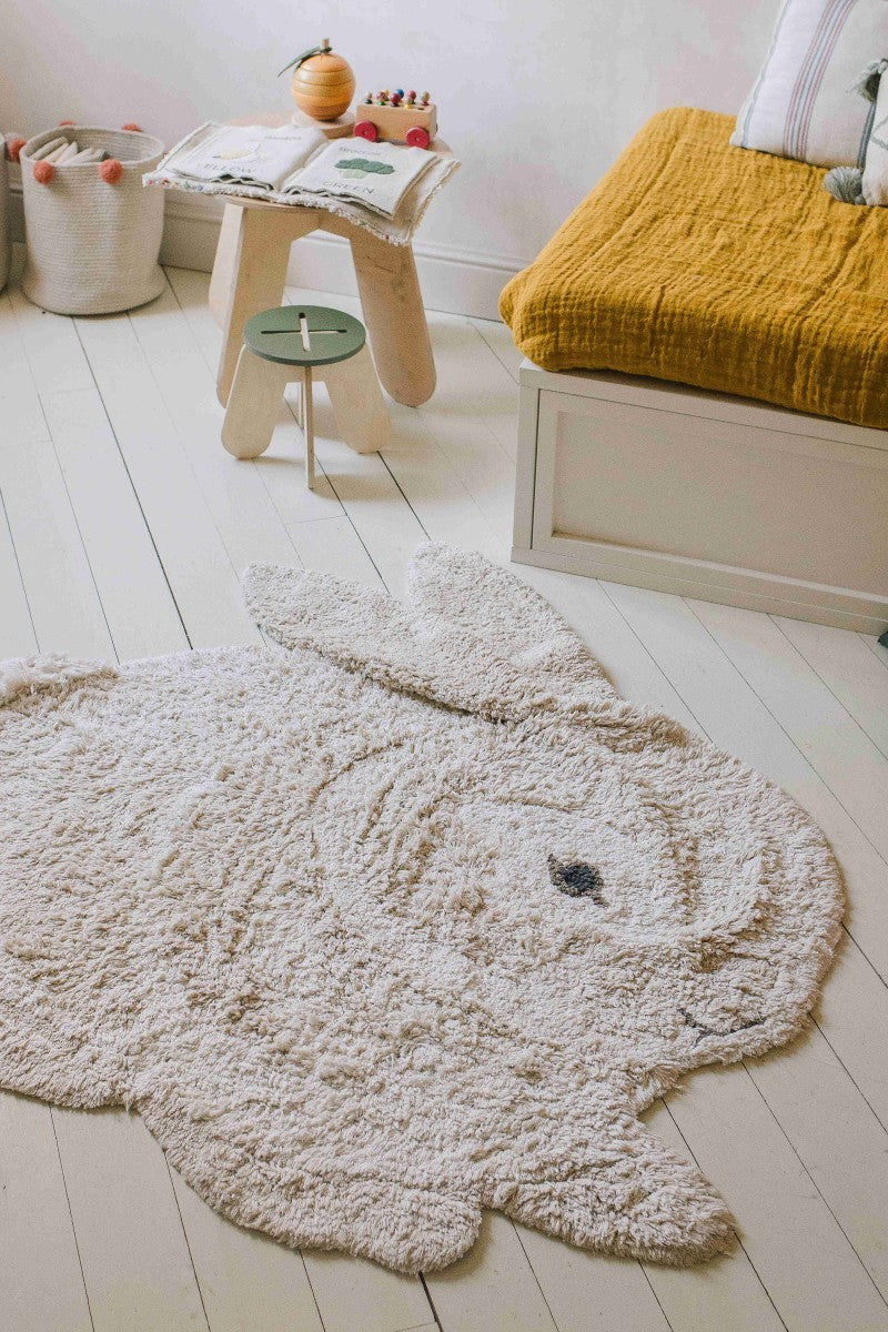 Washable Rug Colorful Lines, 140 x 200 cm